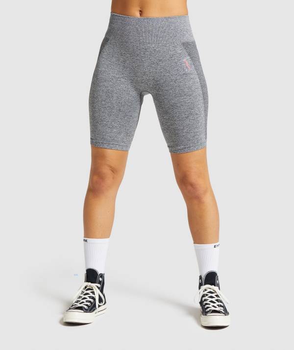 Damske Šortky Gymshark Flex Cycling Siva Ruzove | GH5216930